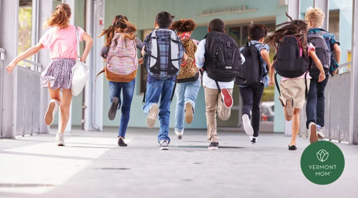 Health Day: Forget the Labels, We Do Health Our Way kids running down a school hallway wearing backpacks