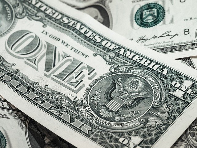 Chanukah gelt Dollar bills