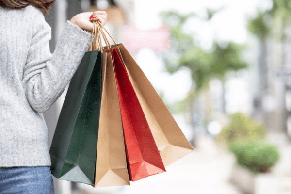 colorful shopping bags