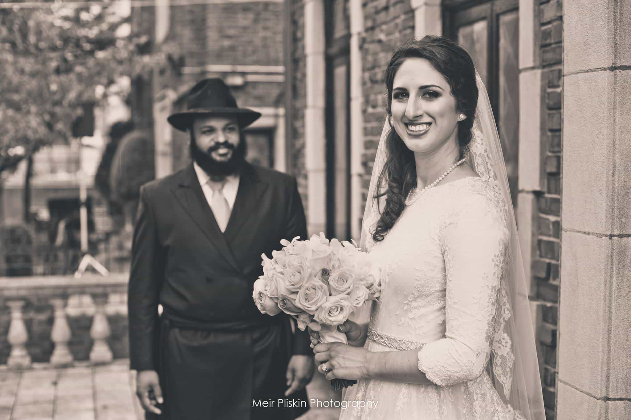 Davida wedding Couple in wedding attire