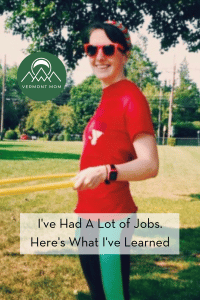 camp counselor wearing a red shirt