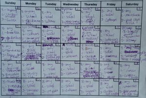 meal plan for a month