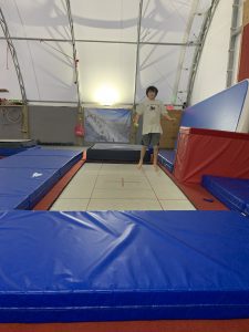 adaptive sports trampoline