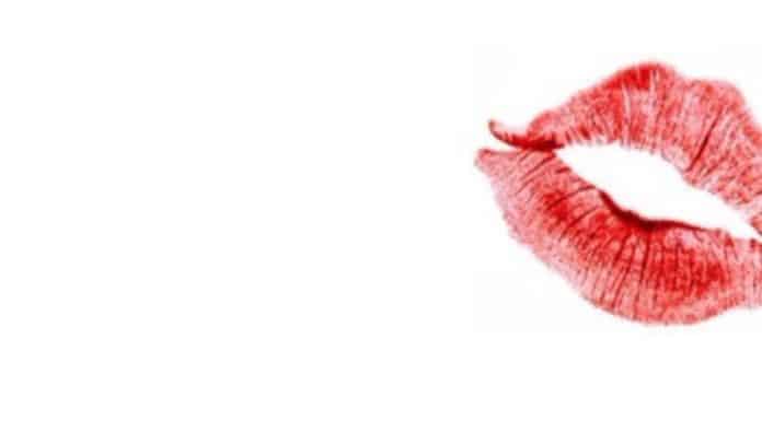 Finding A Signature Look At Any Age Lipstick stain on white background