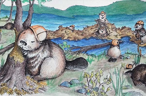 beaver has to go_cropped Illustration by Deb Sigel