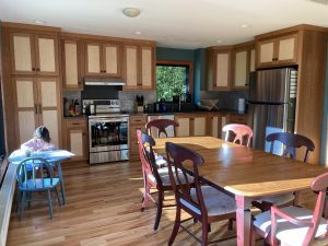 Newly renovated kitchen