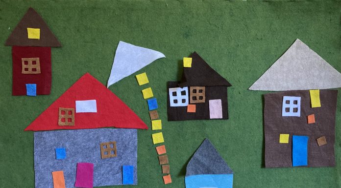 Mom’s Top Tips for Less Stressful Home Renovations felt houses