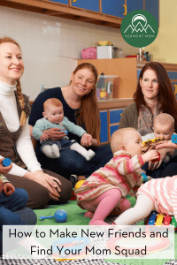 How to make new mom friends