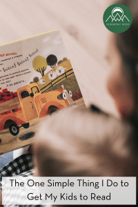 mother reading to a child