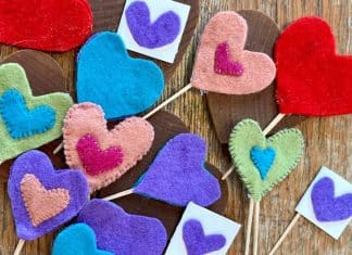 Easy Preschool Valentines Made With Love, But Not Food
