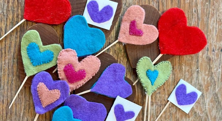 Easy Preschool Valentines Made With Love, But Not Food