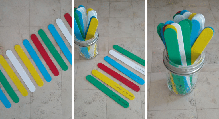 The “I’m Bored” Jar: Downtime Fun for Kids!