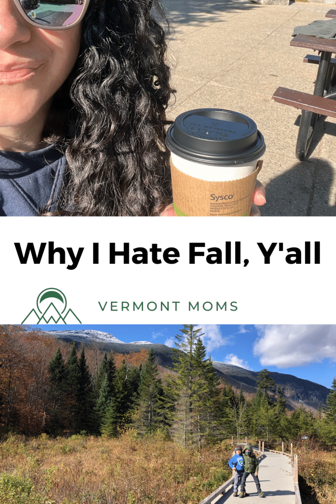 Why I hate fall, y'all
