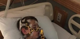 child undergoing a sleep study for pediatric sleep apnea