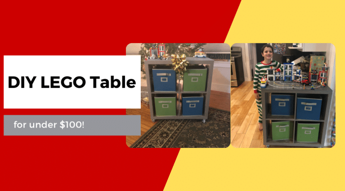 DIY Lego table