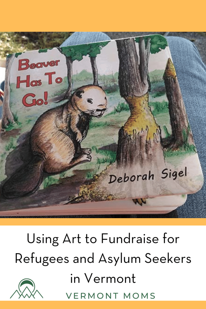 Using Art to Fundraise for Refugees and Asylum Seekers in Vermont