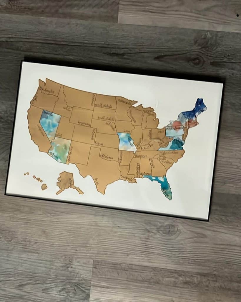 map of the United States