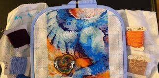 Dead Mom Rituals Are My Grieving Process cross stitch