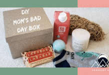 DIY Mom’s Bad Day Box: Everything You Need to Turn Your Day Around This is a blog post about DIY moms bad day boxes