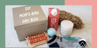 DIY Mom’s Bad Day Box: Everything You Need to Turn Your Day Around This is a blog post about DIY moms bad day boxes