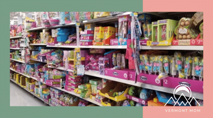 This is a featured image for a post about Non-Candy Easter Baskets