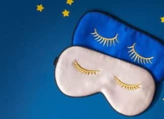 Mom-Somnia: Inside The Tumultuous Mind Of A Sleepless Mom two eye masks for sleeping. sleepless mom