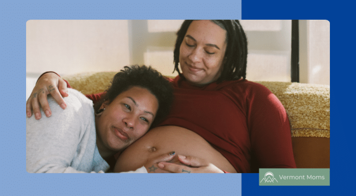 Essential Legal Protections for Queer Families queer partners cuddling. one is pregnant.