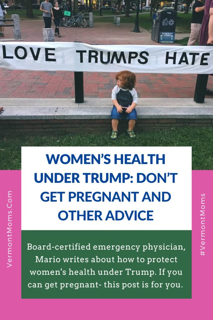 Women’s Health Under Trump: Don't Get Pregnant and Other Advice