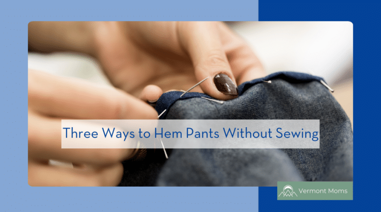 Three Ways to Hem Pants Without Sewing