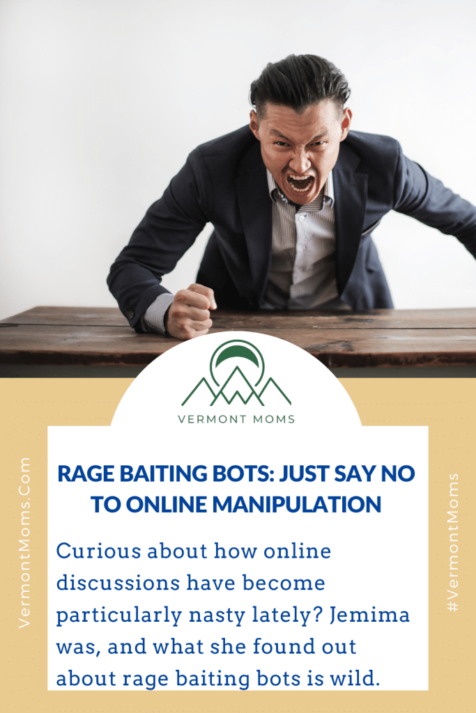 Rage Baiting Bots: Just Say NO to Online Manipulation