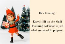 Elf on the Shelf Planning Calendar for the Organized Home Elf on the Shelf Planning Calendar