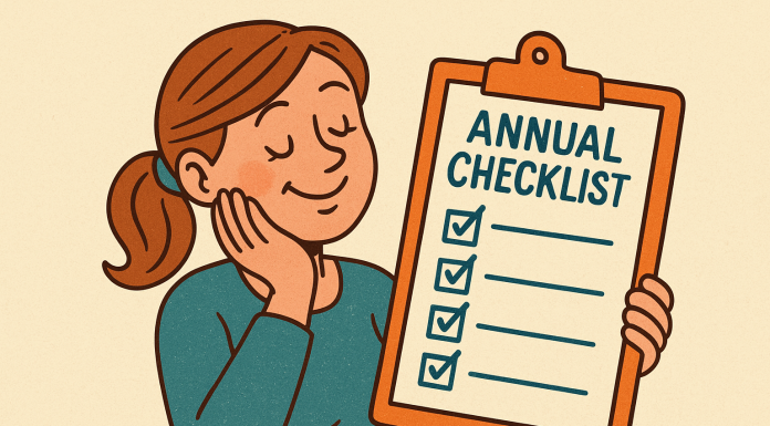 Creating an Annual Checklist to Manage the Mental Load Creating an annual checklist