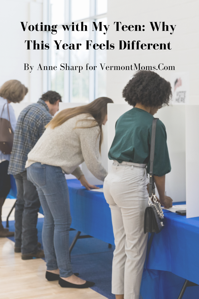 Voting with my teen: why this year feels different